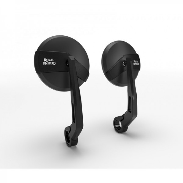 Royal Enfield Royal Enfield Bar End Mirror Kit (Pair) Black